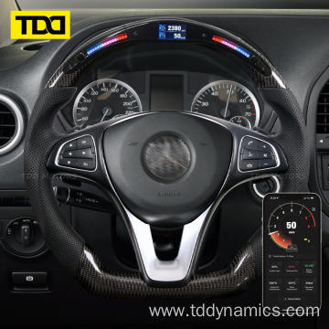 LED Steering Wheel for Mercedes Benz 204